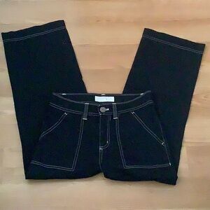 NWOT Vans Cropped Wide Leg Jeans